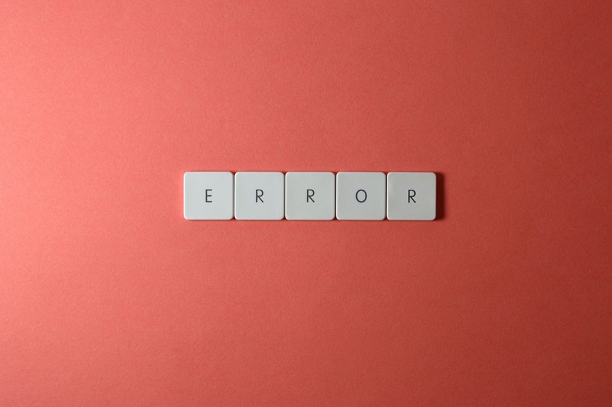 important unexpected errors surface